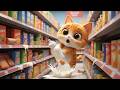 Kitty Grocery Store Chaos Song | Funny Nursery Rhymes, Kids Songs & Baby Learning Videos