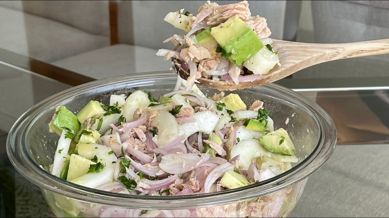 Como hacer atun encebollado barbate