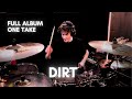 Dirt  alice in chains full album drum cover in one take