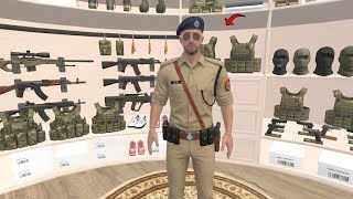 Franklin become a police officer 🚨😱 Indian theft auto simulator 🤩🎉