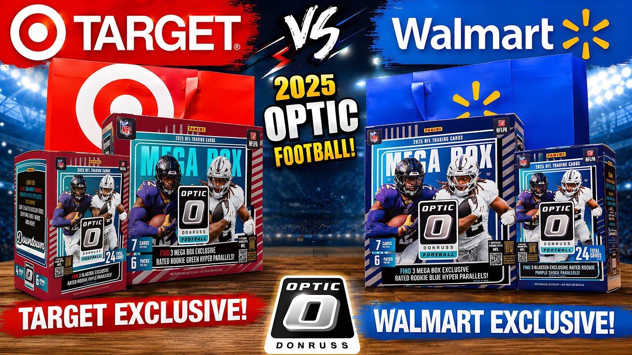 2025 Optic Football Box Battle - Blaster and Megas from Target
