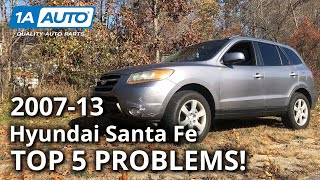 Top 5 Problems Hyundai Santa Fe SUV 2nd Generation 200713