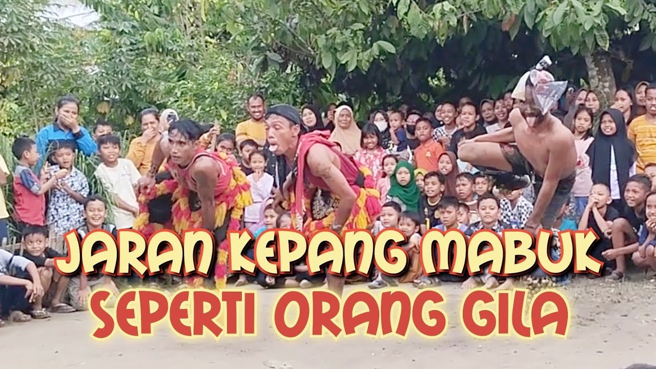 jaran kepang mabuk seperti orang gila (mabuk moyet)