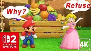 Super Mario Party Switch 2 - All Characters Refuse To High Five 4K 60Fps