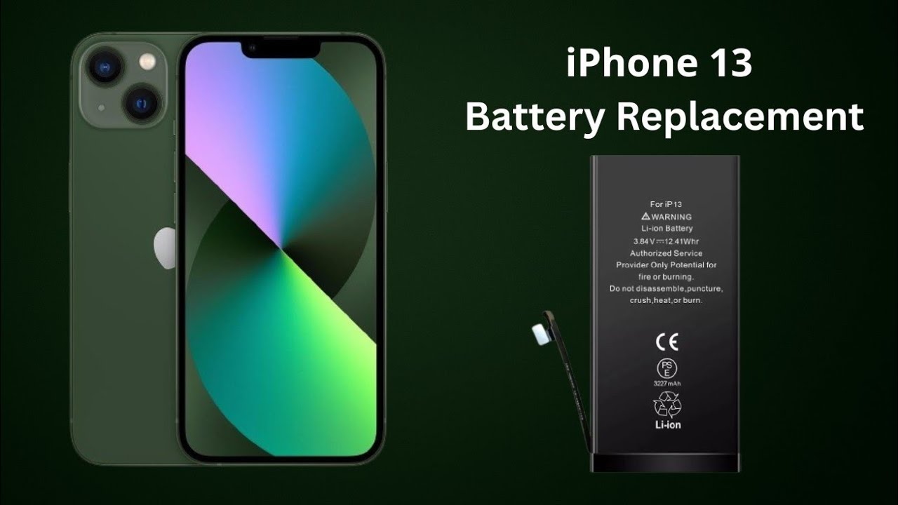 iPhone 13 Battery Replacement | Step By Step Guide 