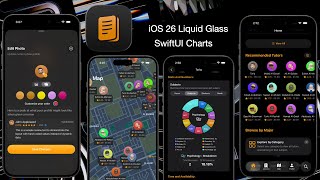 iOS 26 Liquid Glass &amp; Charts - دورة برمجية