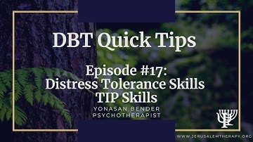 TIP Skills: How To Press The Anxiety "Reset Button" - DBT Quick Tips (New Research)