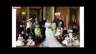 Les photos officielles du mariage de Meghan et Harry