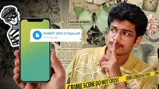 I investigated the viral ReNEET 26 PDF (telegram scam exposed)