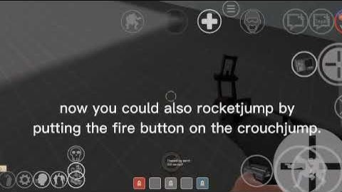 How to rocket jump (and sticky jump!) on tf2 android!