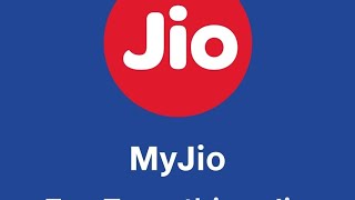 how to Install MyJio app to monitor your account. screenshot 1