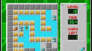 CCLP3 level 18 solution - 345 seconds