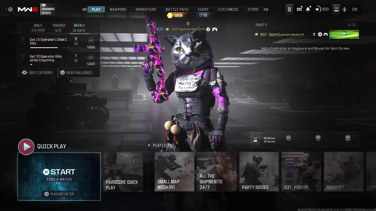 Playing MW3 MADESS warzone stream with friends and teamwipe crew chat