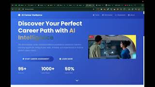 AI Career Guidance System using Machine Learning | Final Year Project | Source Code  | Python Flask