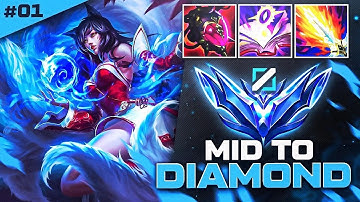 Ahri Gameplay Guide | Unranked To Diamond #1 | Build & Runes | League of Legends