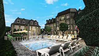 Bloxburg: Luxury Parisian Hotel SpeedBuild | 2.3M
