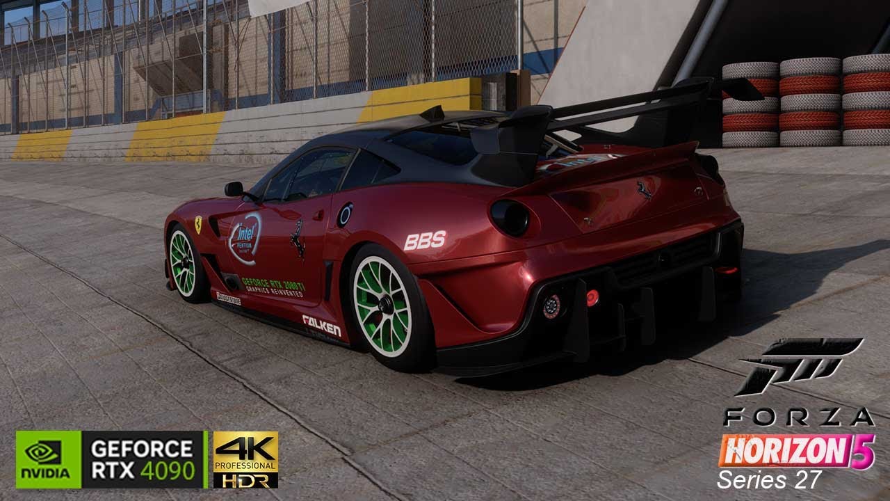 Forza Horizon 5  Forzathon daily challenge Radial race series 27 winter festival playlist