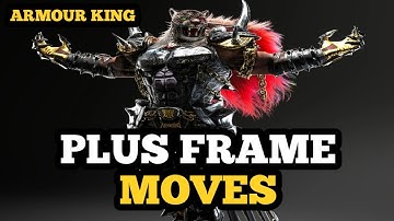 Armour King Plus Frame Moves I Armour king Tekken8 I How to Play Armour king tekken8#Armourking