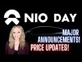 NIO Makes MASSIVE Announcements! Nio Day Updates, and New Price Predictions!