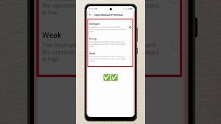 Edge Mistouch Prevention Settings ✅ / Infinix Note 40 pro Edge Mistouch Prevention Setting #shorts