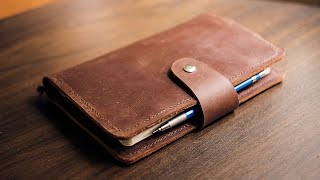 Making Leather Notebook Cover free pdf pattern