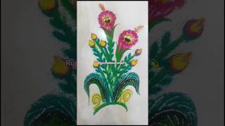 🎉✨🌿दररोज साठी भन्नाट रांगोळी डिझाईन #daily use#viral#short#rupa's traditional rangoli#