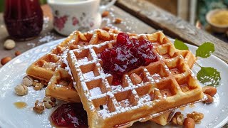 ֍ Oatmeal waffles: healthy breakfast in 5 minutes ֍