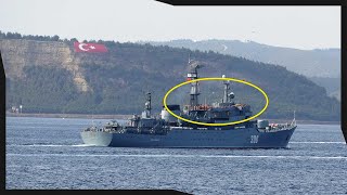 Rus Askeri Eğitim Gemisi Çanakkale Boğazı'nda!.. screenshot 5