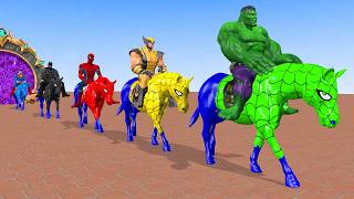 Playing as Spider Man 3D Animation Funny | Epic Spider Man with Hero Horses | 3D Game Story screenshot 3