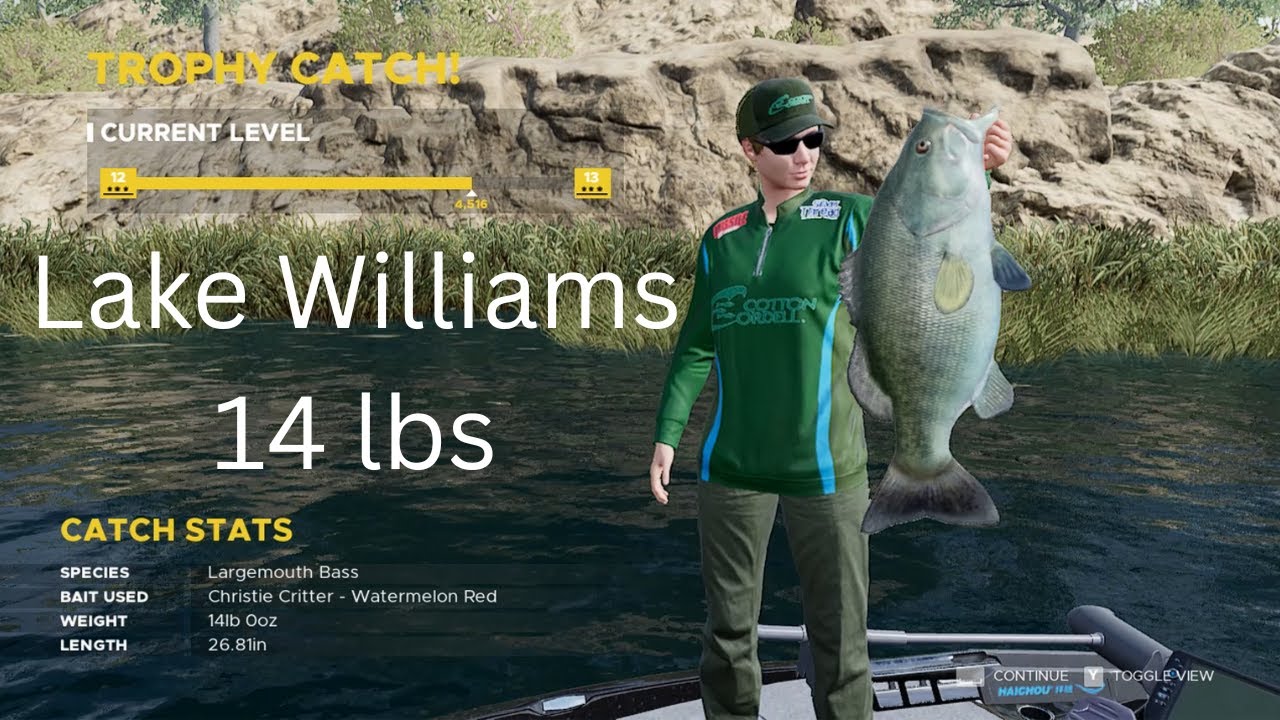 Fishing Sim World Lake Wilson – Big Bass High Traffic Area