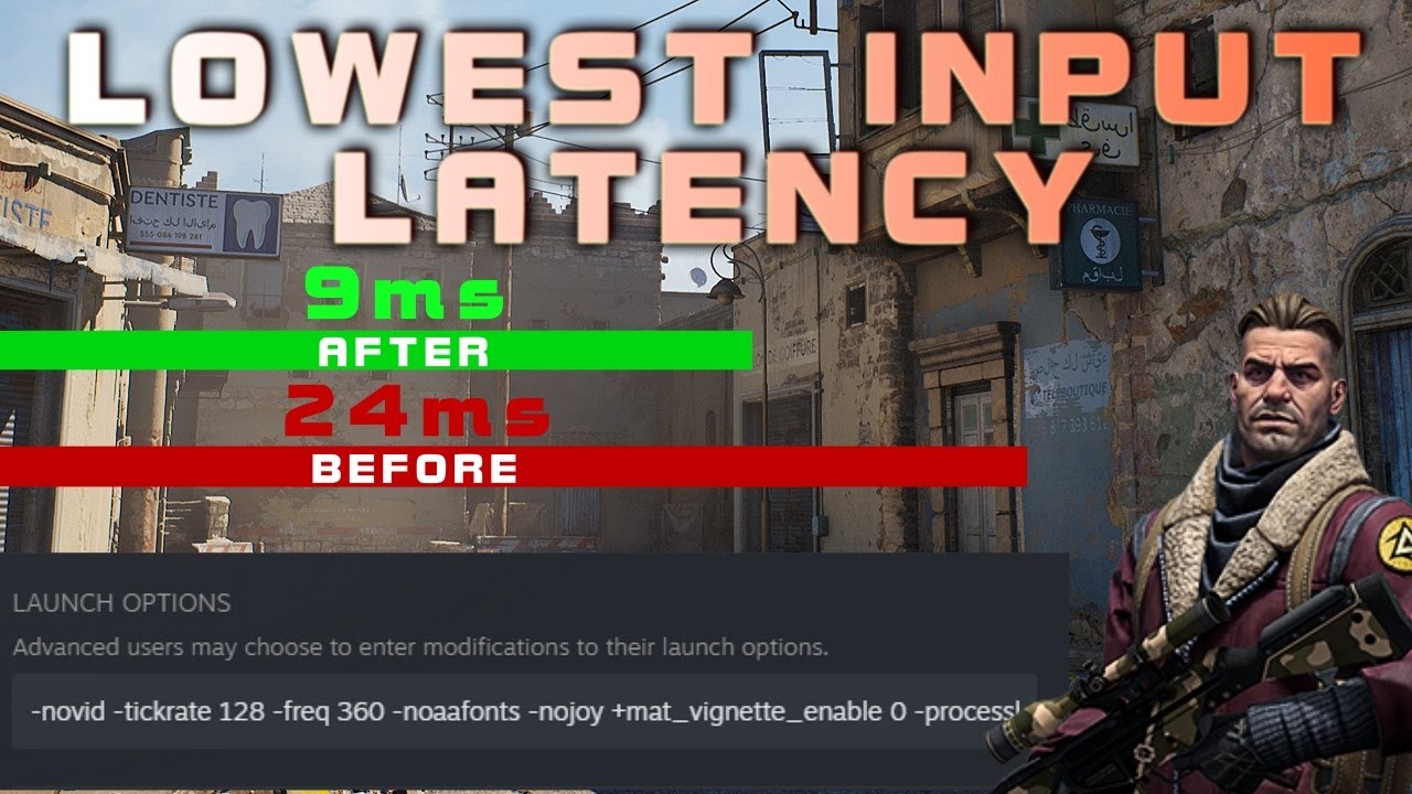 The Absolute Lowest Latency Settings For Csgo Youtube