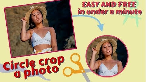 How to Easily Round Crop Image/ Circle Shape Photo Online in Few Seconds in just 1 click Circle Crop