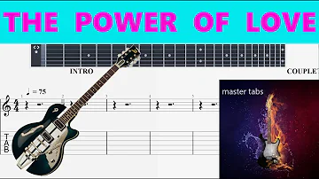 #Frankie Goes to Hollywood#THE POWER OF LOVE#  |Guitar Tab| TUTORIAL#Mastertabs#BestFreeYoutubeMusic