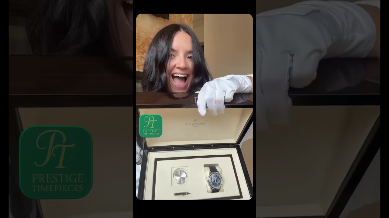 THE DREAM WEDDING GIFT: Unboxing My Fiancé's Patek Philippe Chronograph! 🤯💍💙