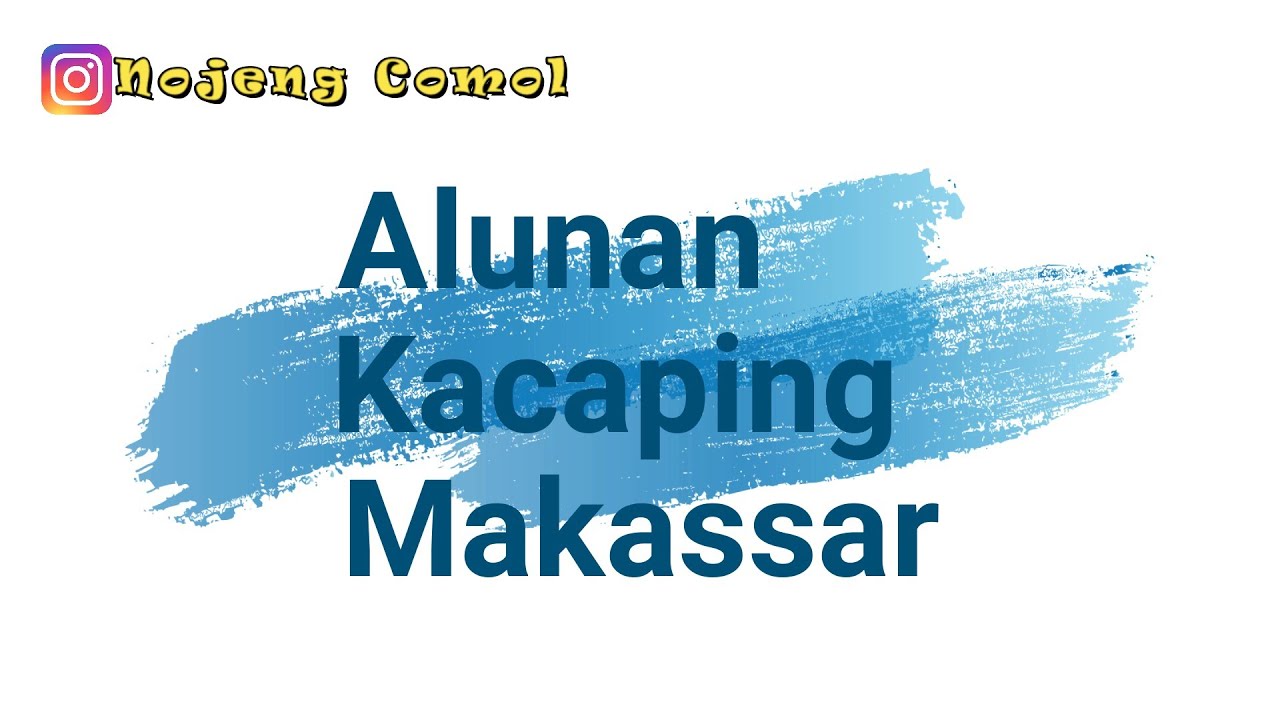 Kacaping Makassar edisi Gamasi FM || Nojeng Comol