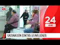 Llamado a vacunarse: adultos mayores son los más afectados por la influenza | 24 Horas TVN Chile