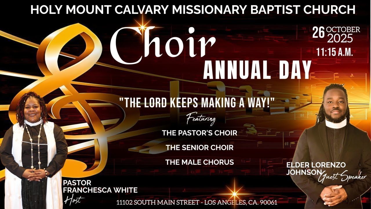 Octoer 25, 2025: Sunday Morning Worship