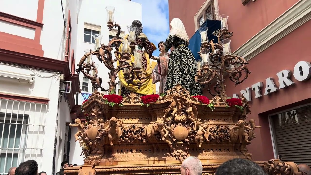 [4K] Resucitado El Puerto de Santa María 2025 - Plaza de la cárcel parte 2 (AM Lágrimas de Dolores)