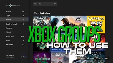 NEW XBOX UPDATE - How To Create and Use Xbox Groups