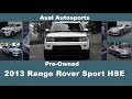 Fuji White 2013 Range Rover Sport