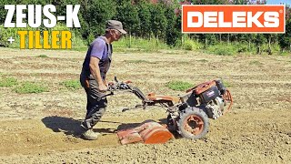 Motocoltivatore DELEKS ZEUS-K con zappatrice