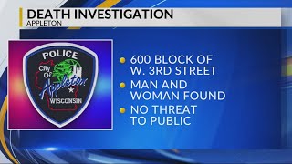 Death investigation in Appleton