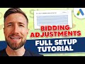 Mastering Bidding Adjustments in Google Shopping: Step-by-Step Guide