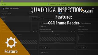 INSPECTIONscan feature: OCR Frame Reader