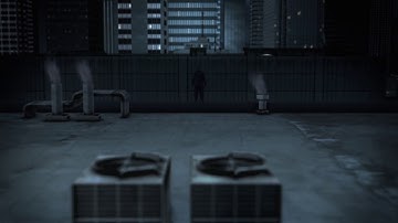 Element 3D Skyscraper Rooftop Scene