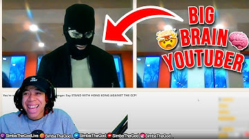 lukeafkomegle - trolling... but im a deepweb hacker | SimbaThaGod Reacts