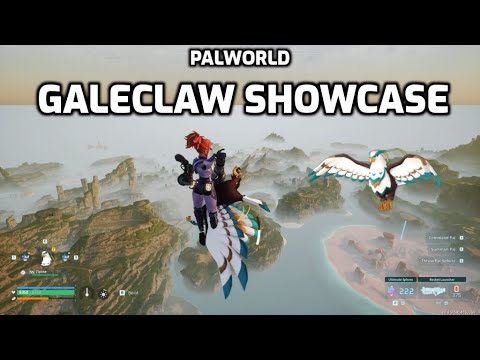 Palworld: Galeclaw Showcase | Hard Mode Zoe & Saya | Gatling Guns
