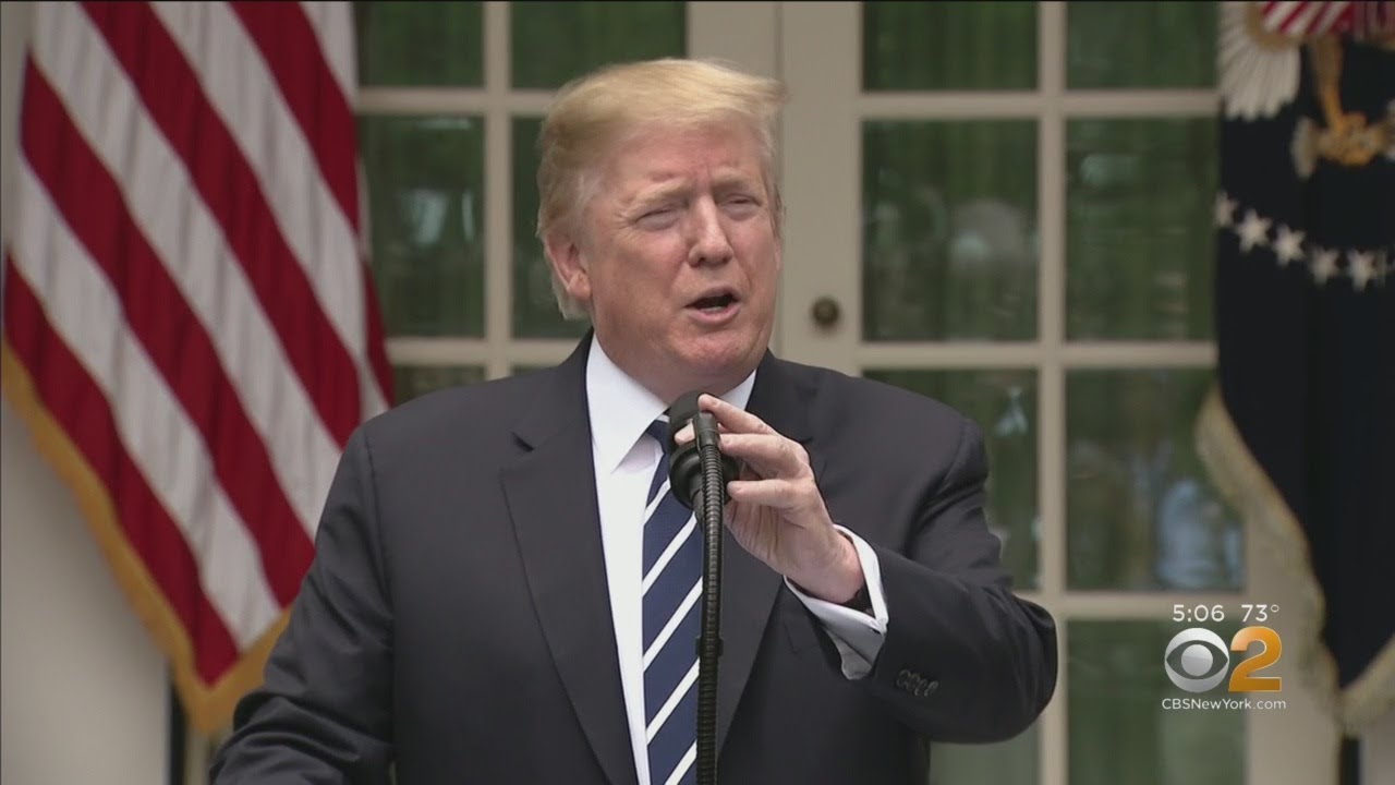 Trump Infrastructure Meeting Ends In Political Drama