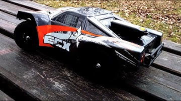 ECX Torment 1/18 Brushless Speed Run with Nimh & 2S Lipo