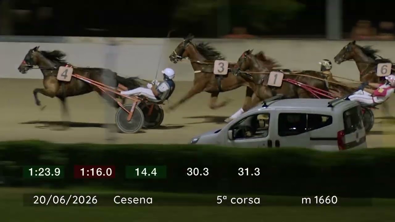 2026 06 20 | Corsa 5 | Metri 1660 | Premio Club Ippodromo